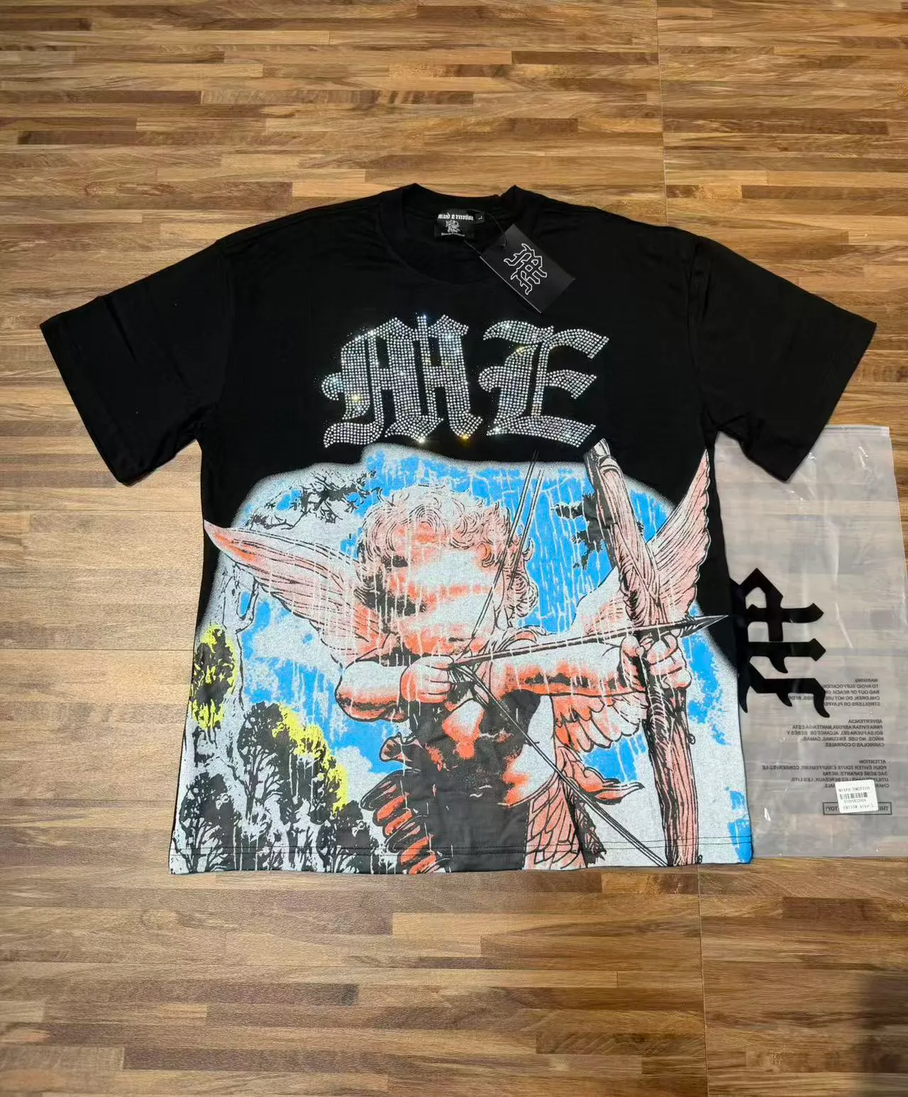 E 8110# White Black I MIXED EMOTION In Stock T （fabric):32 # Sizes（size）：S-M L X L ： / （ A ） （colour）： White/ Black 👉